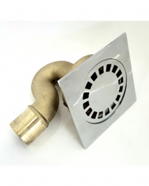 floor-drain-with-p-trap-brass